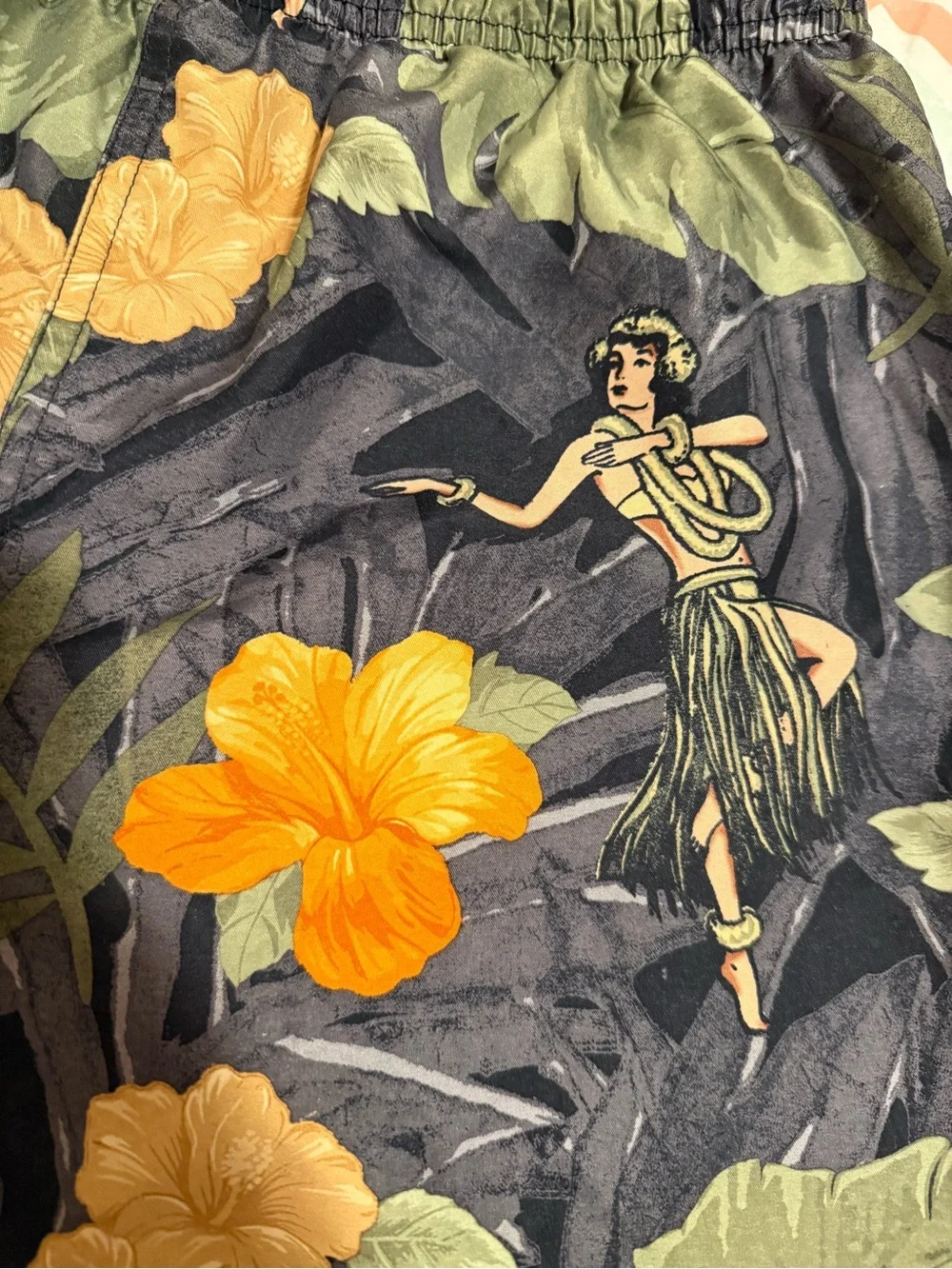 Breakwater Men’s Hawaiian Swim Trunks.